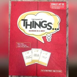 3For$15 THINGS Humor in a Box Game